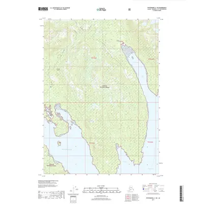2017 Map of Petersburg A-1 NE, 2017 Print