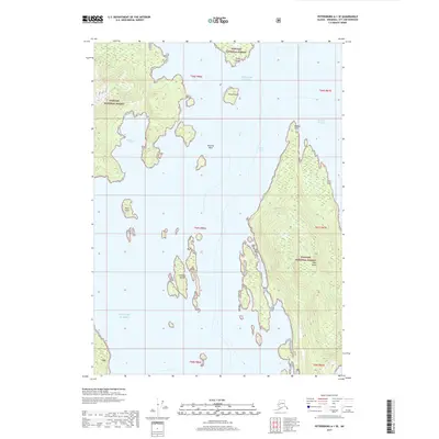 2017 Map of Petersburg A-1 SE, 2017 Print