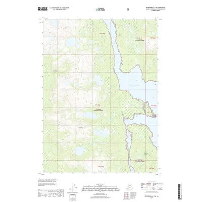 2017 Map of Petersburg A-1 SW, 2017 Print
