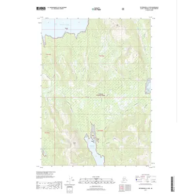 2017 Map of Petersburg A-2 NW, 2017 Print