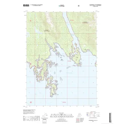 2017 Map of Petersburg A-2 SW, 2017 Print