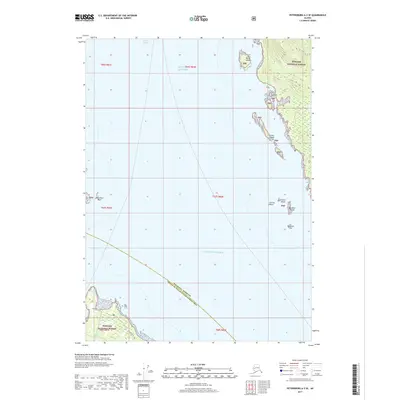 2017 Map of Petersburg A-3 SE, 2017 Print