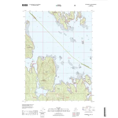 2017 Map of Petersburg A-3 SW, 2017 Print