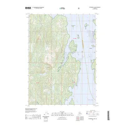 2023 Map of Petersburg A-4 NE, 2023 Print