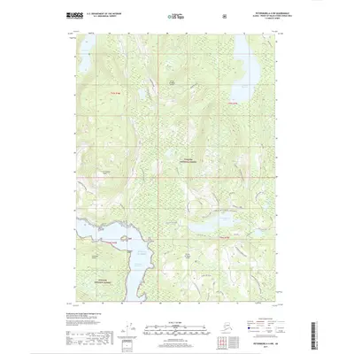 2017 Map of Petersburg A-4 NW, 2017 Print