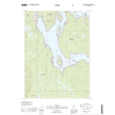 2017 Map of Petersburg A-4 SE, 2017 Print