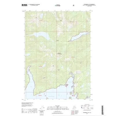2017 Map of Petersburg A-5 SE, 2017 Print