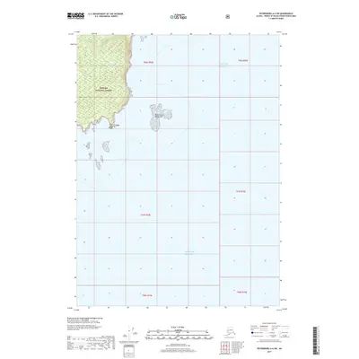 2017 Map of Petersburg A-6 SW, 2017 Print