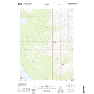2017 Map of Petersburg B-1 NE, 2017 Print