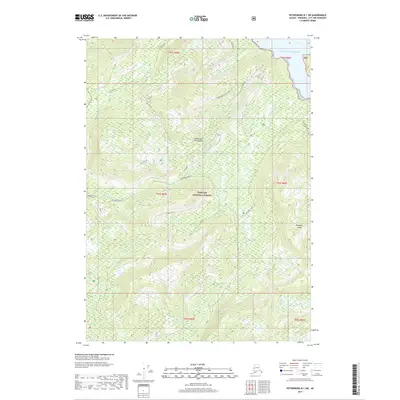 2017 Map of Petersburg B-1 SW, 2017 Print