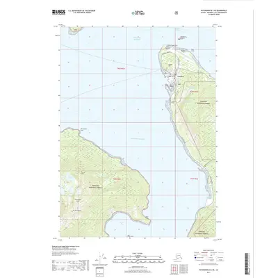 2017 Map of Petersburg B-2 NE, 2017 Print