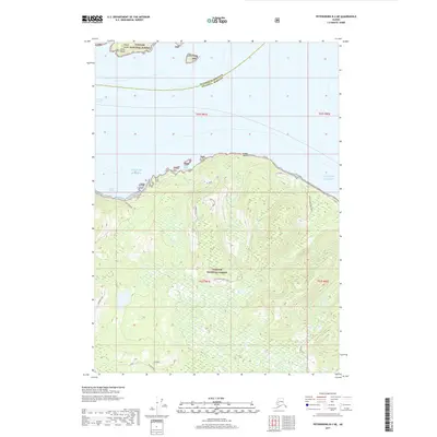 2017 Map of Petersburg B-3 NE, 2017 Print