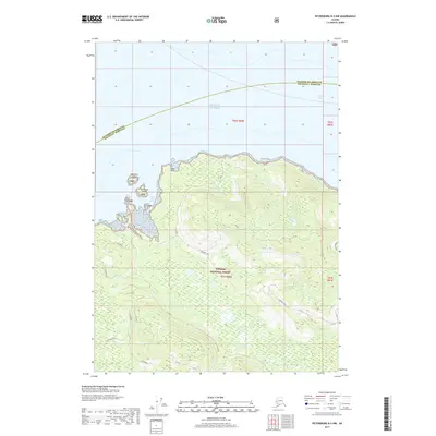 2017 Map of Petersburg B-3 NW, 2017 Print