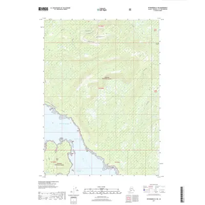 2017 Map of Petersburg B-3 SW, 2017 Print