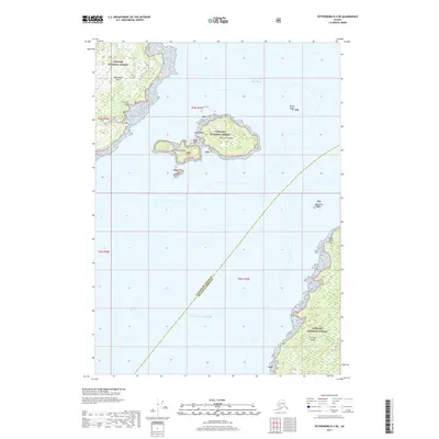 2017 Map of Petersburg B-4 NE, 2017 Print
