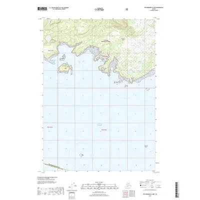 2017 Map of Petersburg B-4 NW, 2017 Print