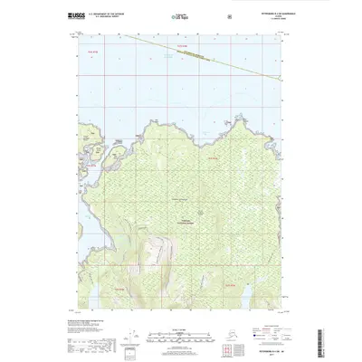 2017 Map of Petersburg B-4 SW, 2017 Print
