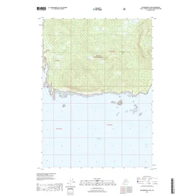 2017 Map of Petersburg B-5 NW, 2017 Print