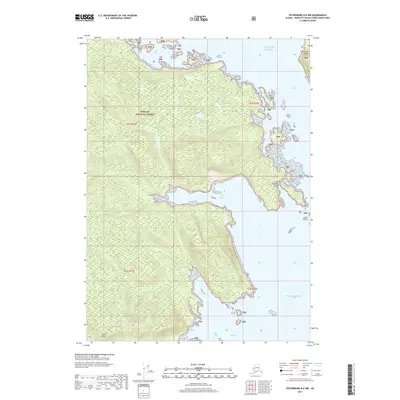 2017 Map of Petersburg B-6 NW, 2017 Print