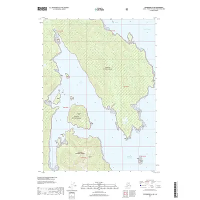 2017 Map of Petersburg B-6 SW, 2017 Print