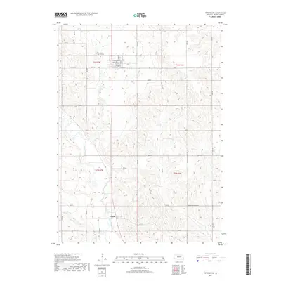 2017 Map of Petersburg, 2017 Print