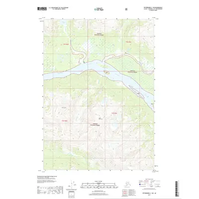 2017 Map of Petersburg C-1 NE, 2017 Print