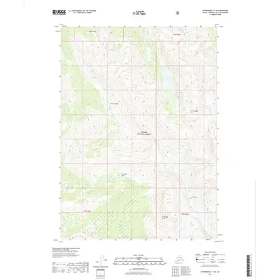 2017 Map of Petersburg C-1 SE, 2017 Print