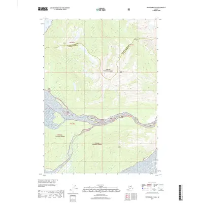 2017 Map of Petersburg C-2 NE, 2017 Print