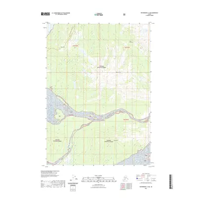 2021 Map of Petersburg C-2 NE, 2021 Print