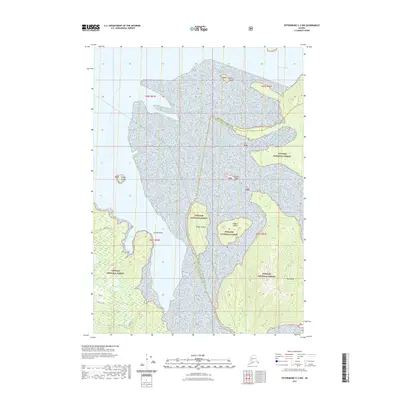 2021 Map of Petersburg C-2 NW, 2021 Print