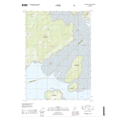 2017 Map of Petersburg C-2 SW, 2017 Print