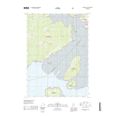 2021 Map of Petersburg C-2 SW, 2021 Print