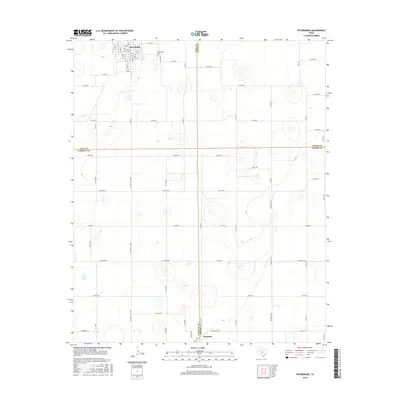 2016 Map of Petersburg, 2016 Print