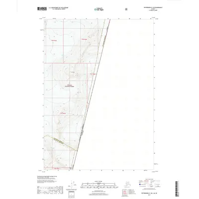 2017 Map of Petersburg D-1 NE, 2017 Print