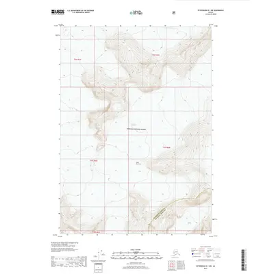 2017 Map of Petersburg D-1 NW, 2017 Print