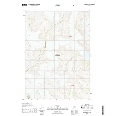 2017 Map of Petersburg D-1 SW, 2017 Print