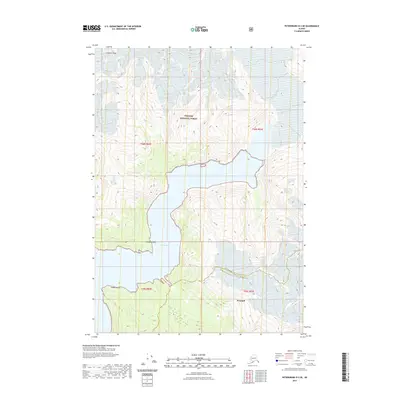 2021 Map of Petersburg D-2 SE, 2021 Print