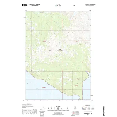2017 Map of Petersburg D-2 SW, 2017 Print