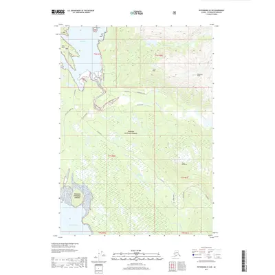 2017 Map of Petersburg D-3 NE, 2017 Print