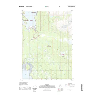 2021 Map of Petersburg D-3 NE, 2021 Print