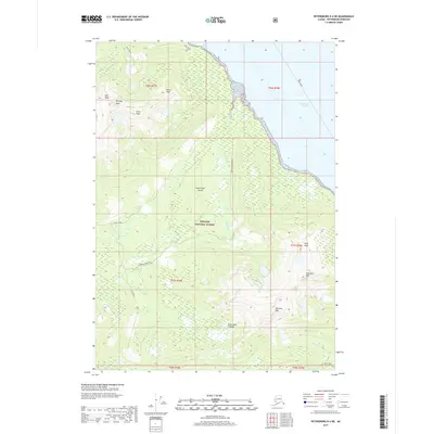 2017 Map of Petersburg D-4 NE, 2017 Print