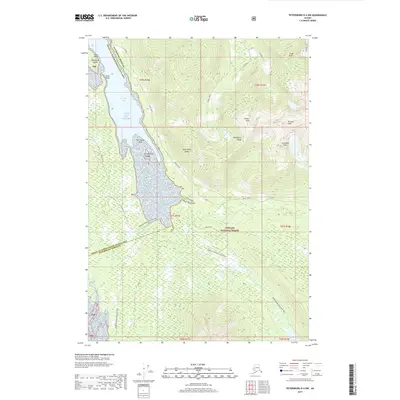 2017 Map of Petersburg D-4 NW, 2017 Print
