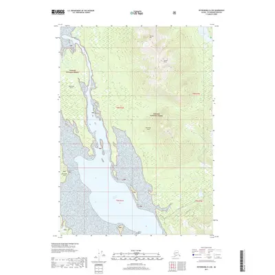 2017 Map of Petersburg D-4 SW, 2017 Print