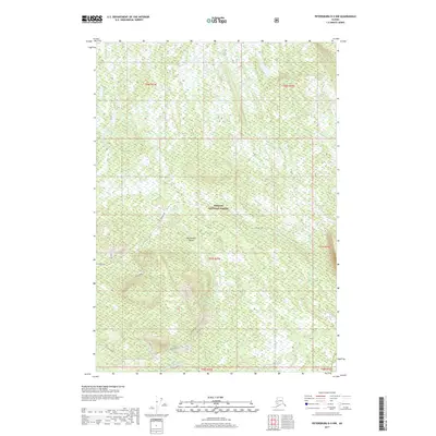 2017 Map of Petersburg D-5 NW, 2017 Print