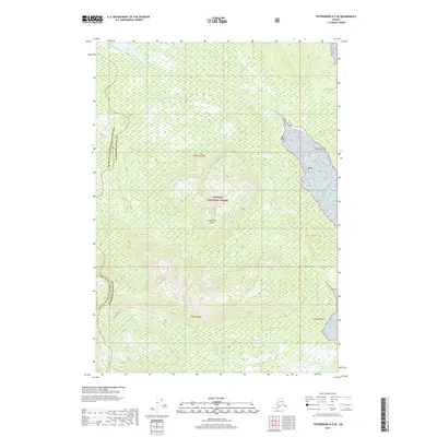 2017 Map of Petersburg D-5 SE, 2017 Print