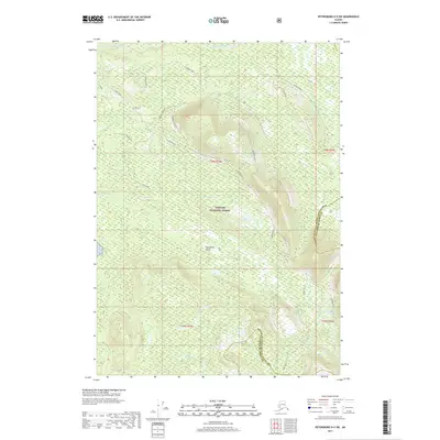 2017 Map of Petersburg D-5 SW, 2017 Print