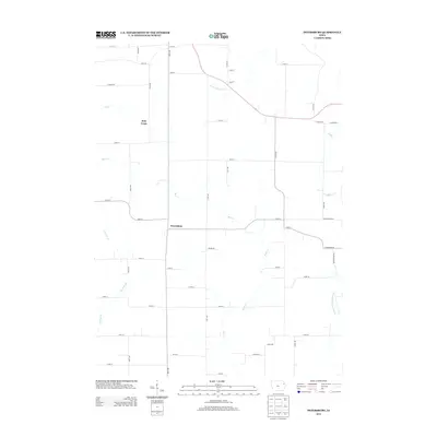 2013 Map of Petersburg, 2013 Print