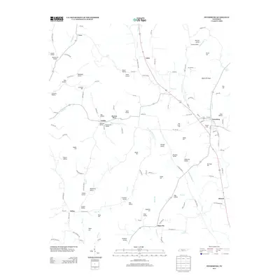 2013 Map of Petersburg, 2013 Print