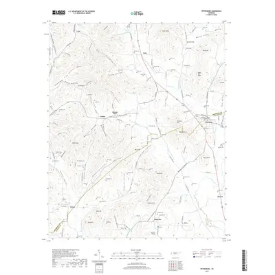 2019 Map of Petersburg, 2019 Print