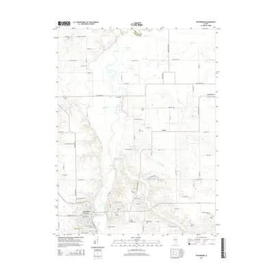 2015 Map of Petersburg, 2015 Print